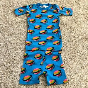 Hanna Andersson Stargazer Pajamas size 140 (10)